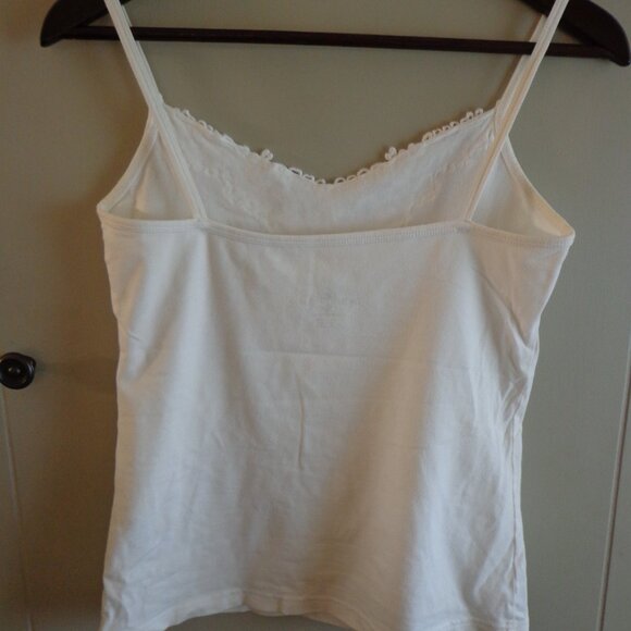The Territory Ahead Lattice Camisole White S - Picture 2 of 9